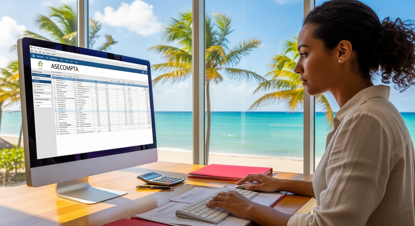 Équipe sur ordinateurs